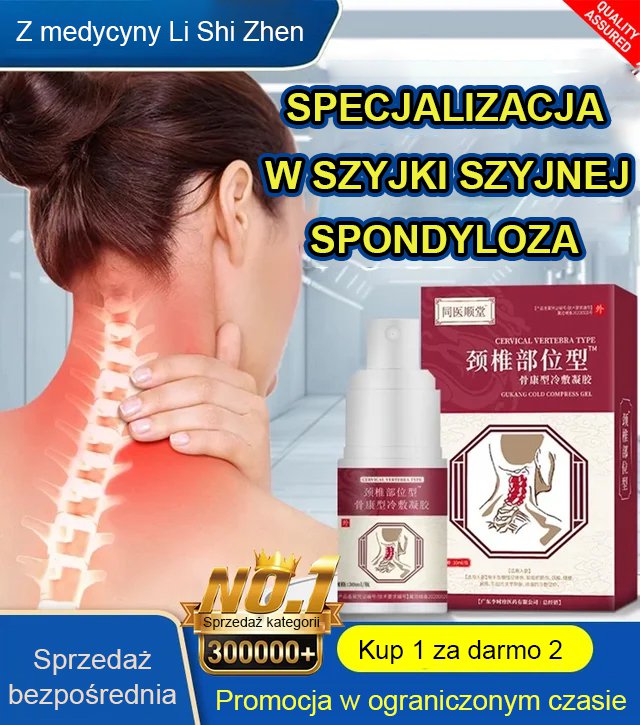 Spray łagodzący ból szyi