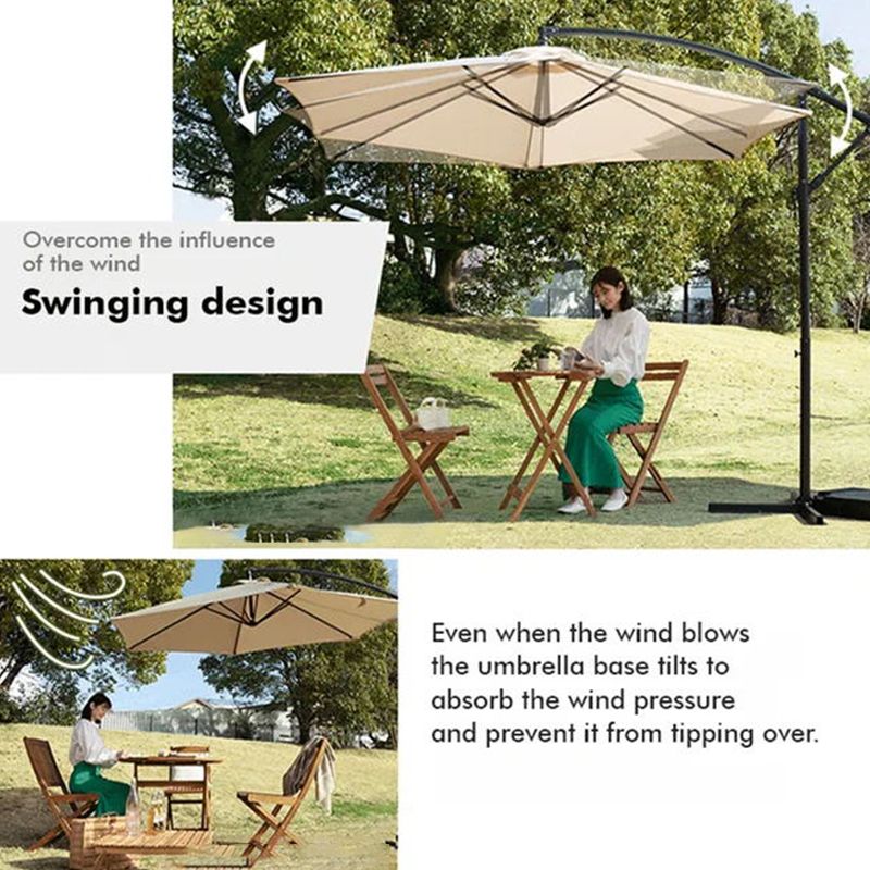 ☀️Parasol zewnętrzny Patio Shade Wodoodporny Parasol Patio Wymienna tkanina parasolowa