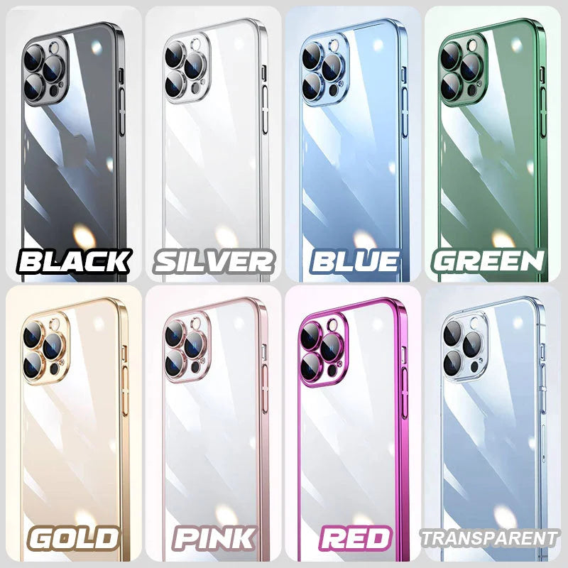 Transparent Dustproof Hard iPhone Case